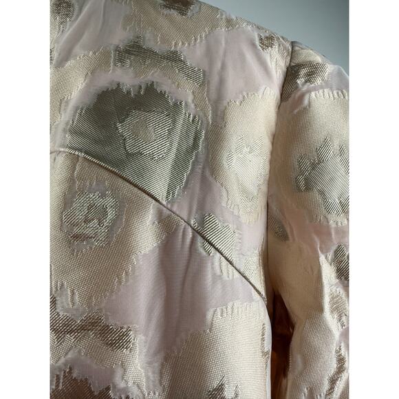 Tuckernuck Champagne Fil Coupe Palmerston Ruffle Collar Ivory Dress  Size XL - Picture 7 of 16